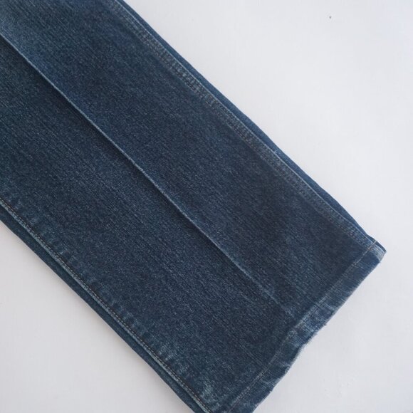 Ariat Rebar M5 Straight Leg Dark Wash Cowboy Western Denim Blue Jeans 35X32 - Picture 4 of 12